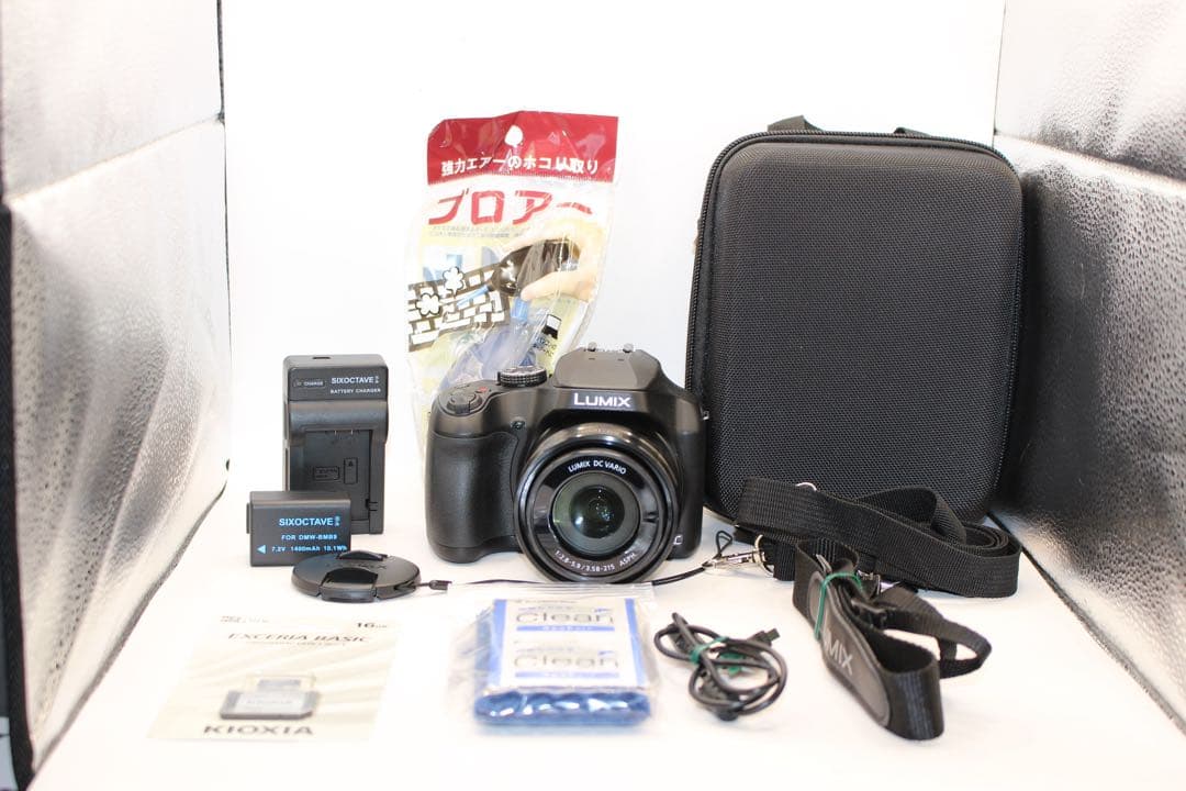 ★美品★ショット数83回★新品級★ LUMIX DC-FZ85 コンデジ　バッグ