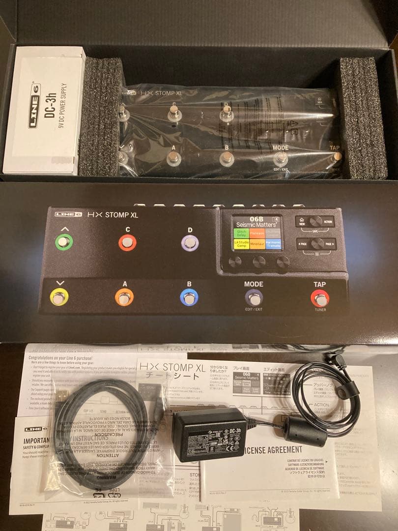 HX STOMP XL 本体一式