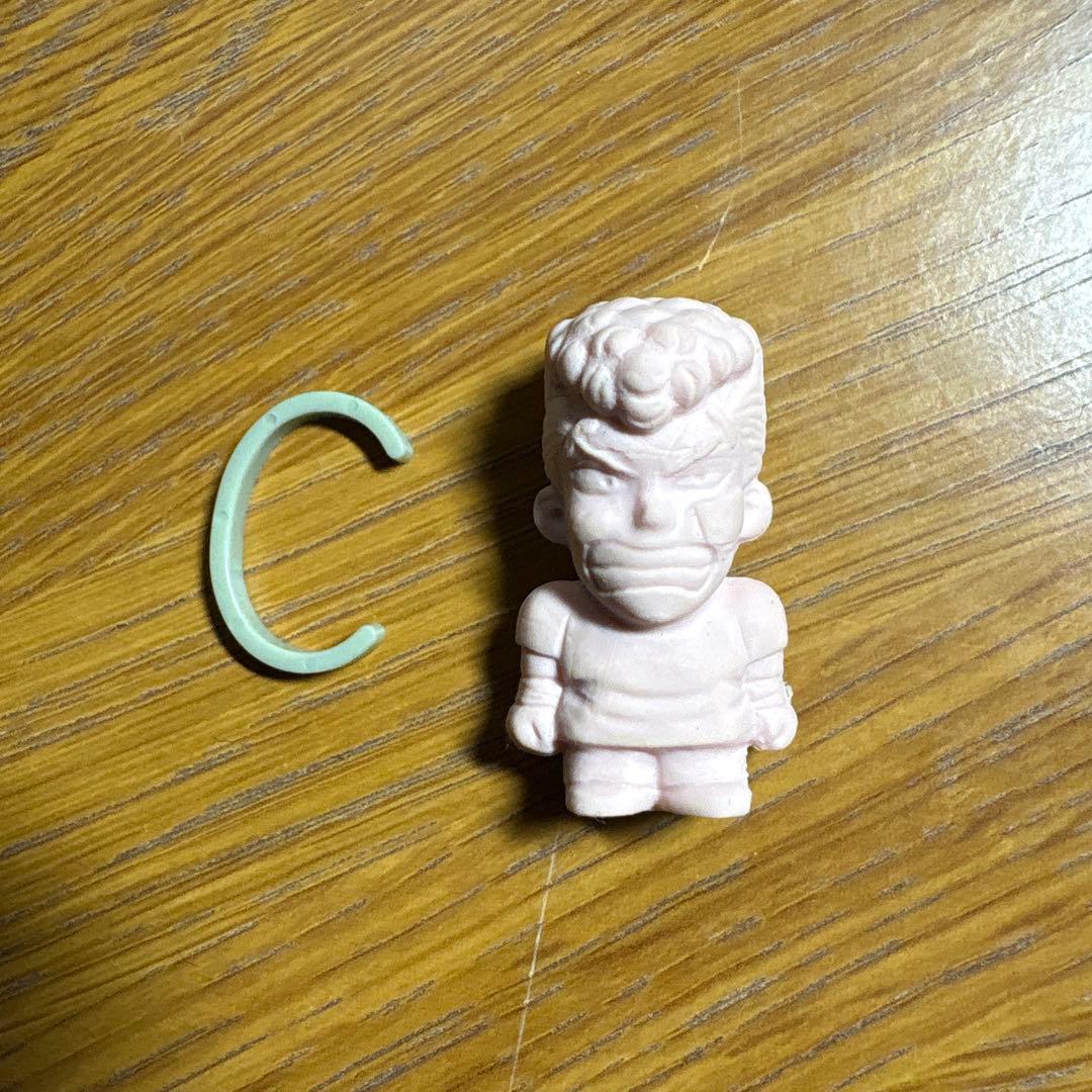 幽遊白書　メインキャラ4人　フィギュア 森永 食玩 ゴム人形 消しゴム