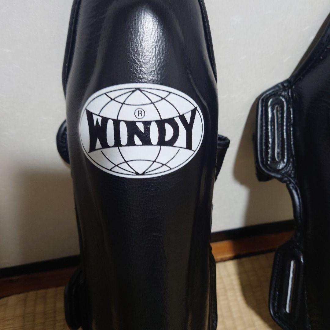 WINDY　レガースSサイズ　黒