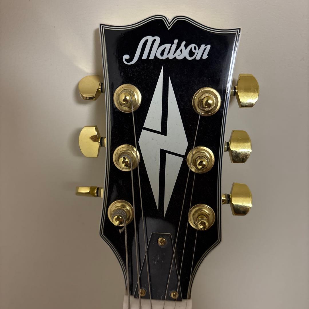 Maison エレキギター アイボリー