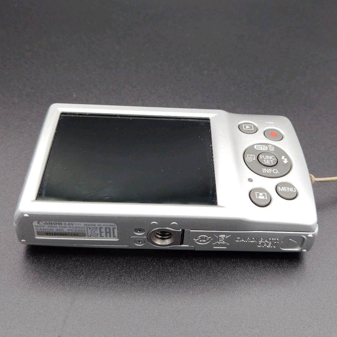 Canon IXY200 シルバー デジタルカメラ　バッテリー　充電器付き　良品