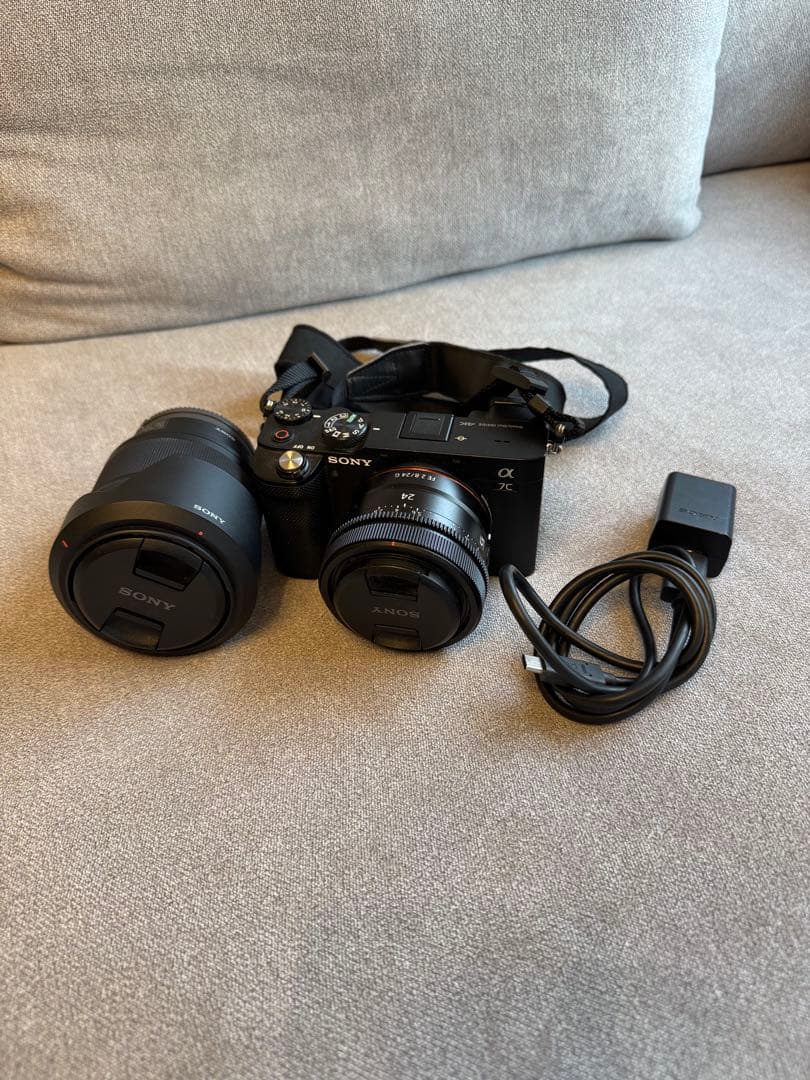 Sony α7C レンズ2本セット FE24mm F2.8 G FE28-70