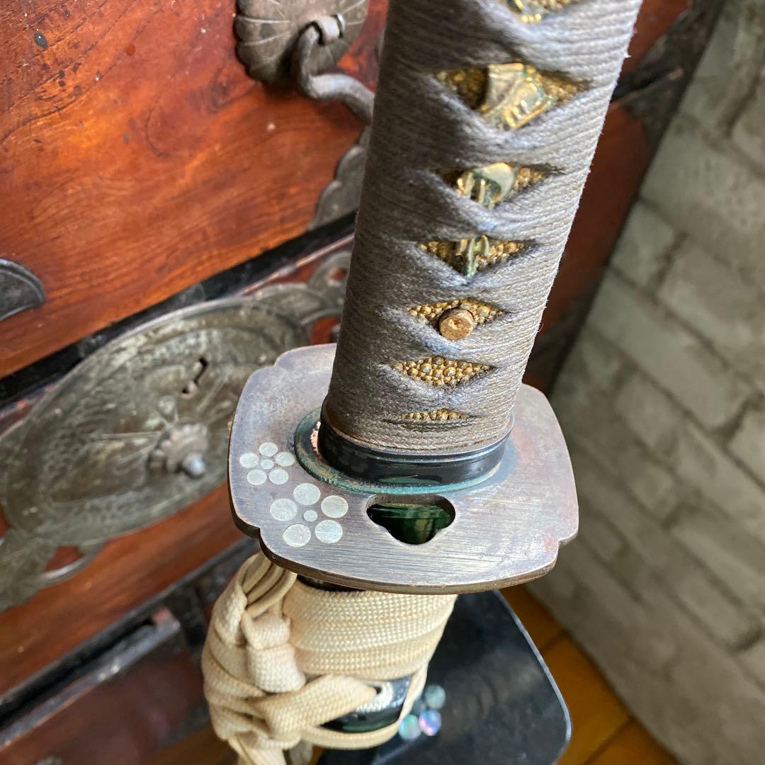 刀剣　模造刀　漆塗り　蝉　蟲　サムライ　SAMURAI 武士