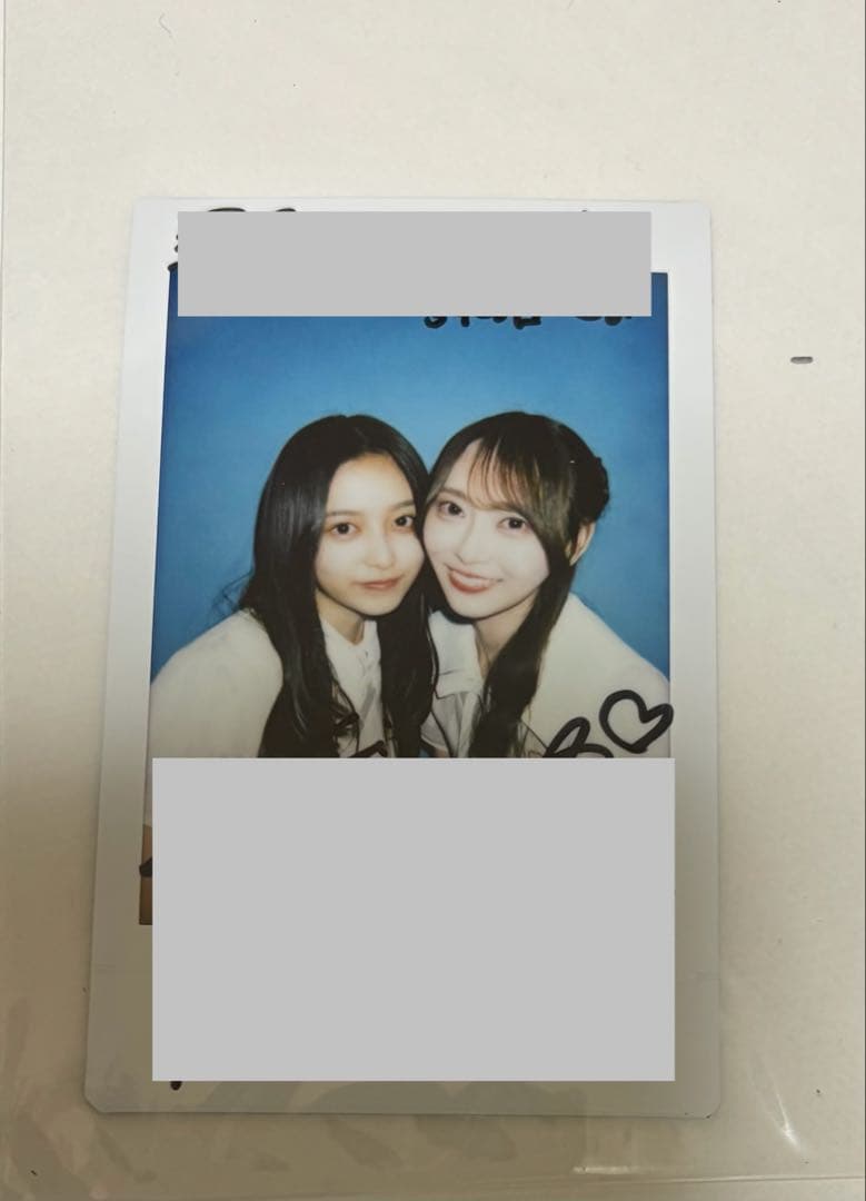 乃木坂46 井上和 弓木奈於　直筆サイン入りチェキ