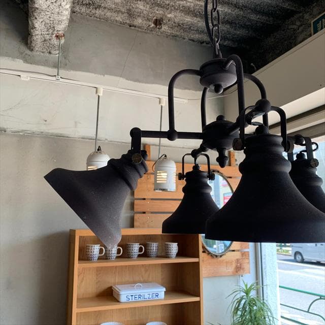 シーリングライト・天井照明 HERMOSA RUSTY 4 CUP LIGHT