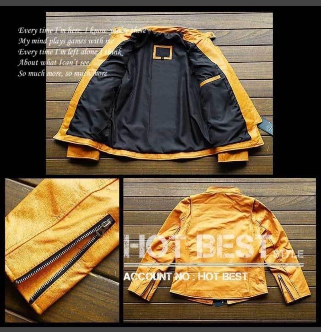 これ以上の値下不可！L【新品】18万円 最上級ナッパオイルレザー牛革 カウハイド