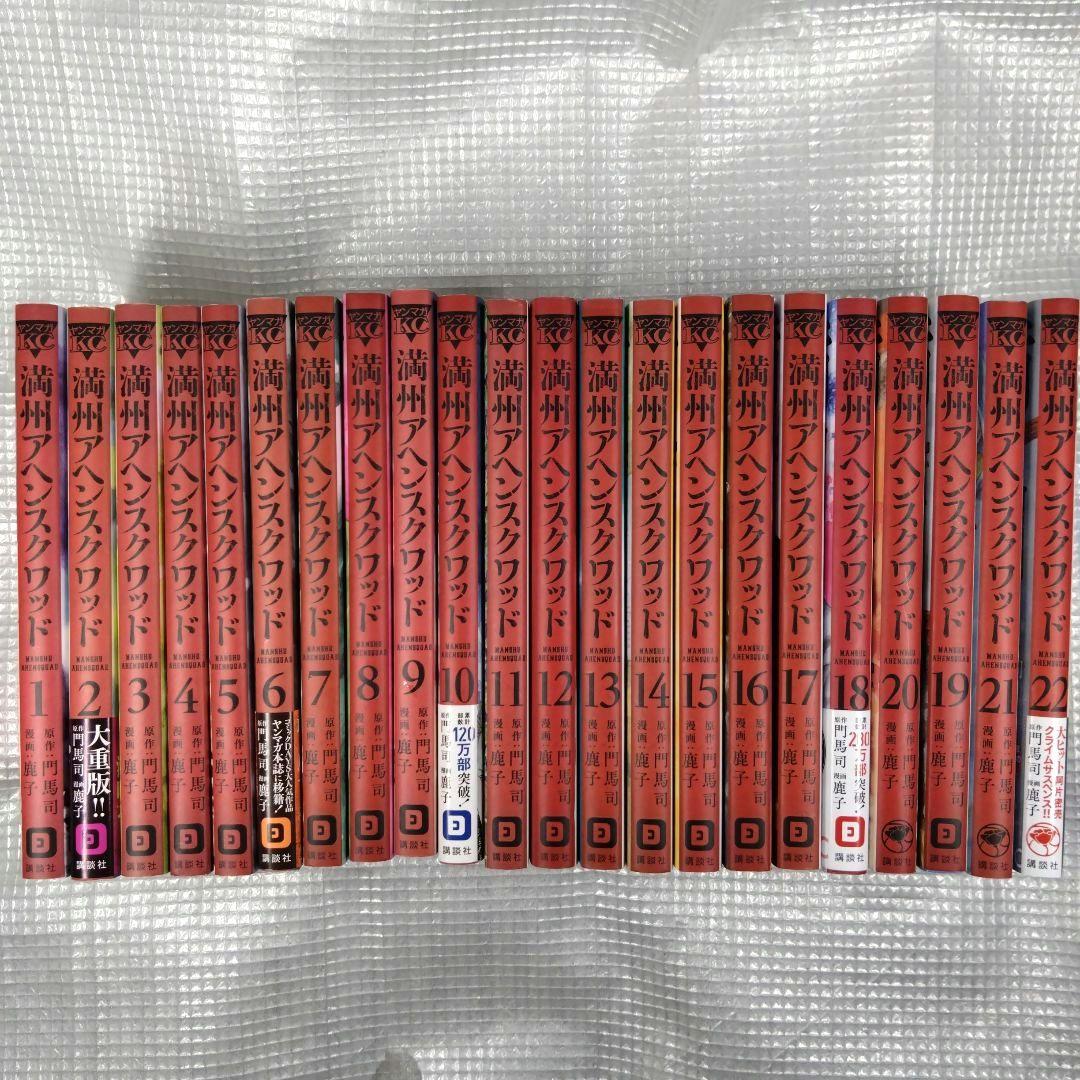 満州アヘンスクワッド全22巻セット