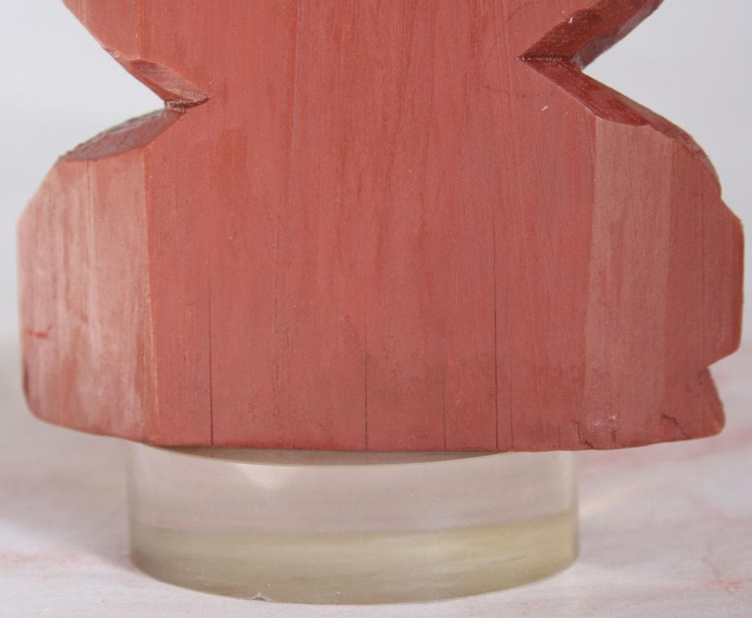 円空仏　愛染明王坐像・猫冠バージョン