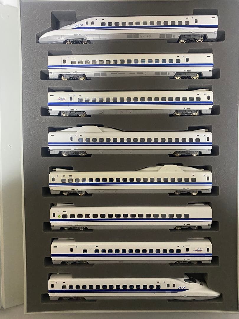 全車室内灯付き！　TOMIX 700系　8両　新幹線　92267