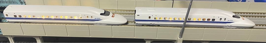 全車室内灯付き！　TOMIX 700系　8両　新幹線　92267