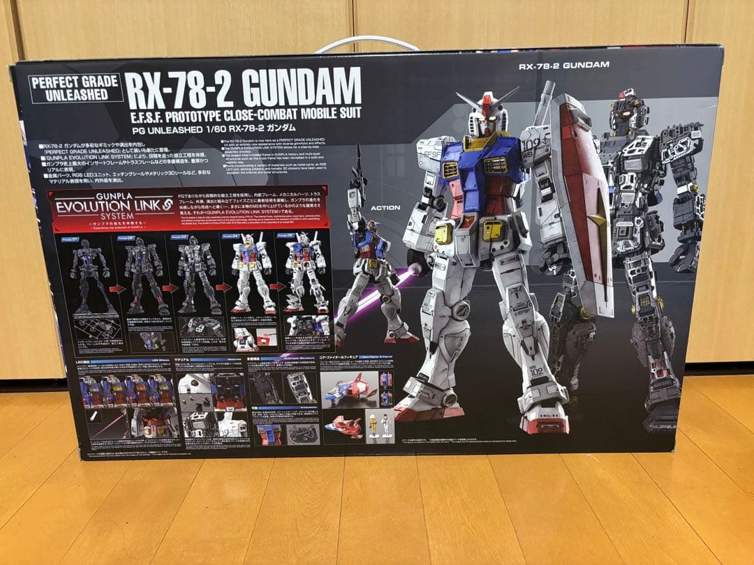 新品未開封　PG UNLEASHED 1/60 RX-78-2 ガンダム