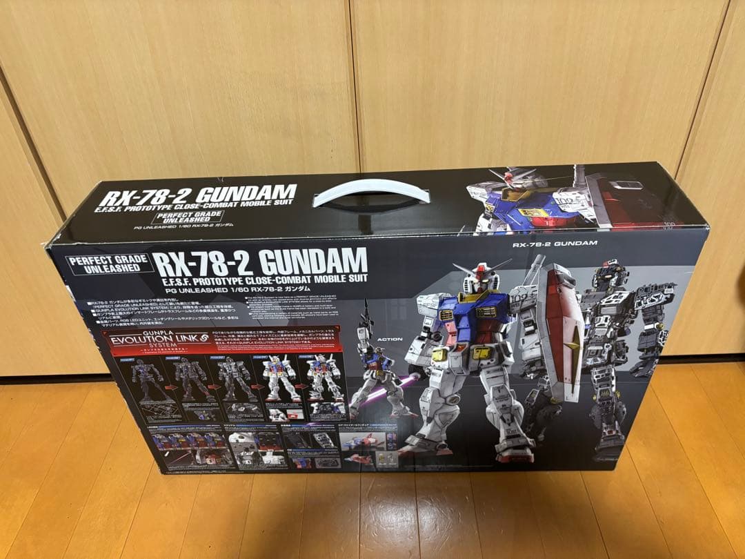新品未開封　PG UNLEASHED 1/60 RX-78-2 ガンダム