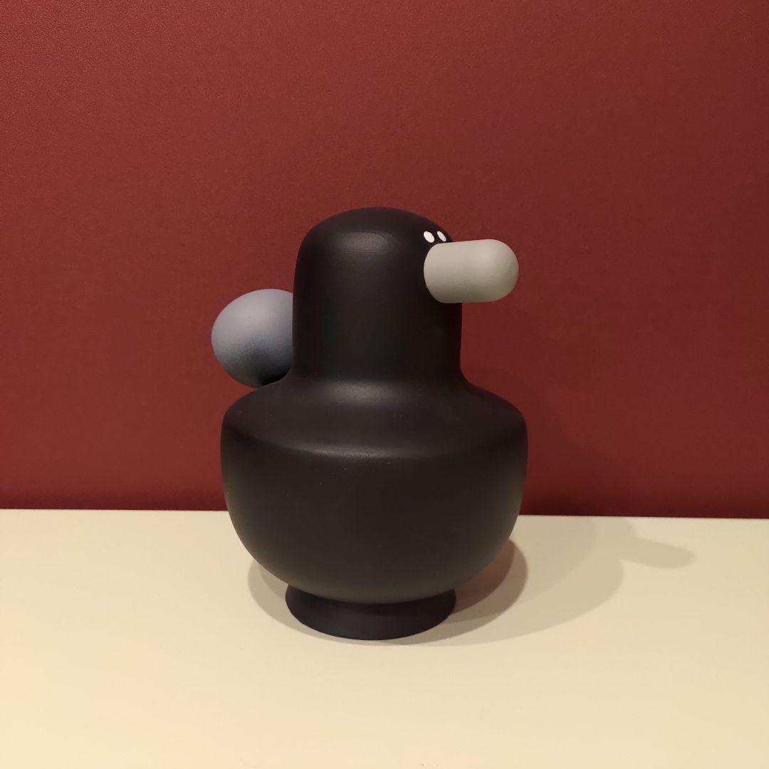 EMU　Bird#01　emu_bb 黒板こけし 万博