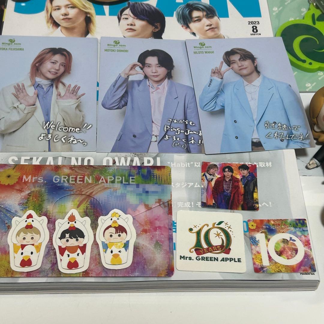 Mrs. GREEN APPLE グッズセット