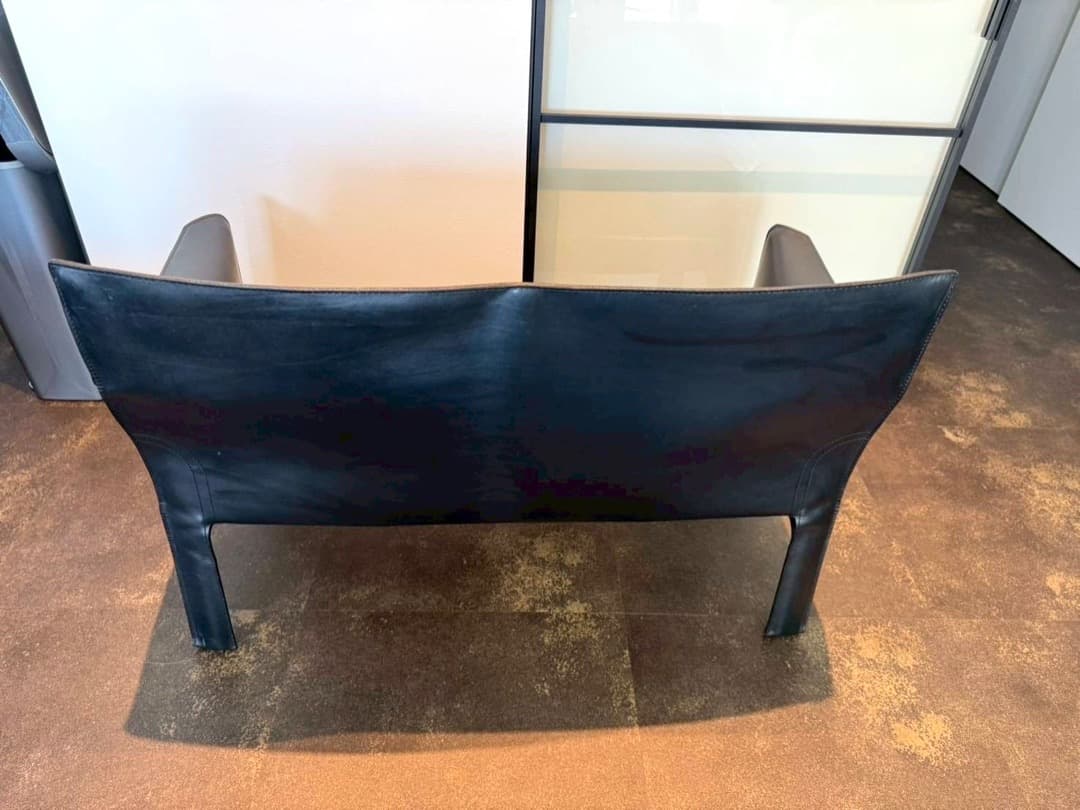 ○[良品] Cassina 414 ラウンジアームチェア カッシーナ 椅子