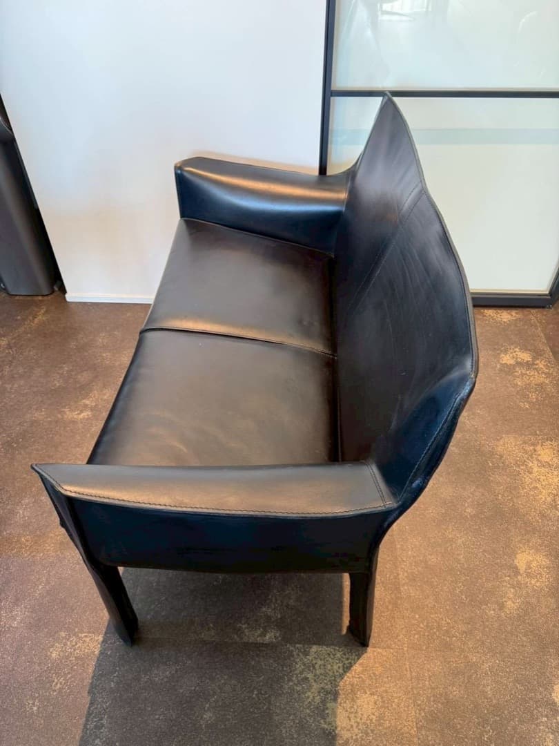 ○[良品] Cassina 414 ラウンジアームチェア カッシーナ 椅子