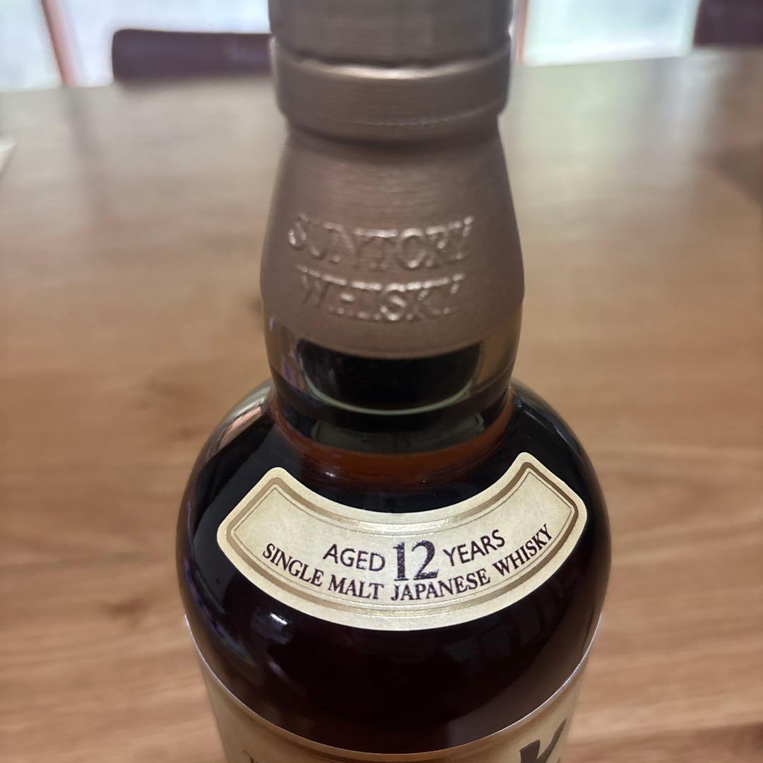 サントリーシングルモルトウィスキー　山﨑　12年