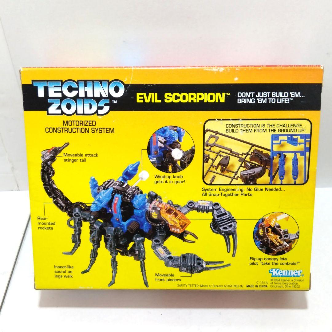 新品未開封 テクノゾイド ZOIDS Evil Scorpion 海外版 当時物