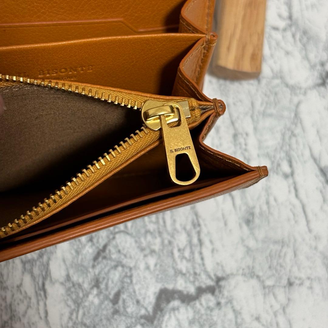 IL BISONTE イルビゾン　 二つ折り財布 ケース　カードケース