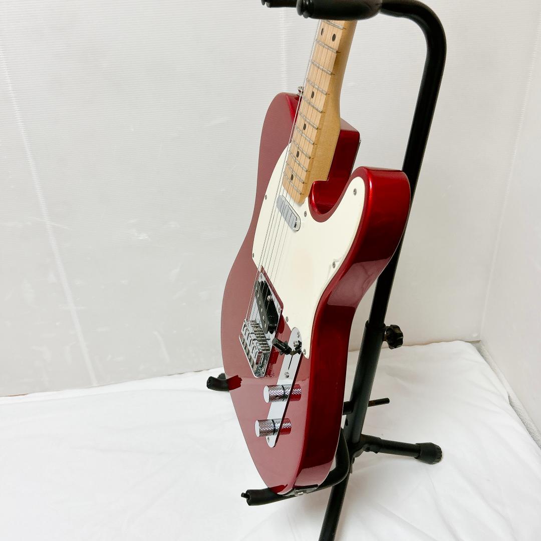 美品 Squier スクワイヤー Telecaster テレキャスター 赤