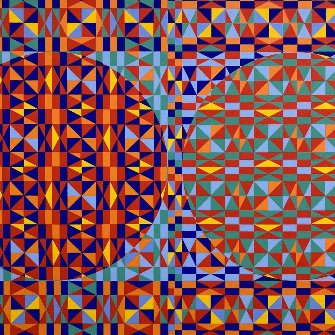 【真作】オノサトトシノブ「Silk-51」シルクスクリーン 直筆サイン 版画