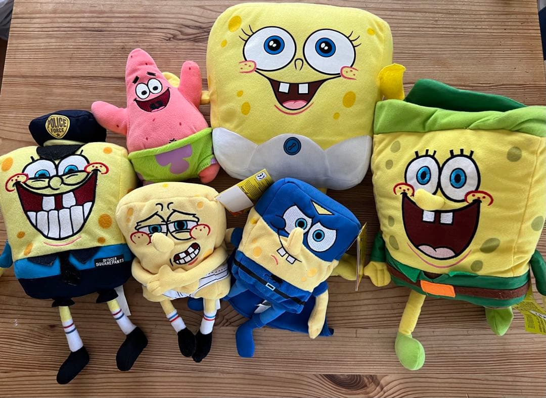 スポンジボブ　ぬいぐるみ　パトリック　sponge bob