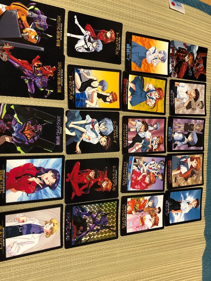 バンダイ 　新世紀エヴァンゲリオン カードダス 第1弾・第2弾　計69枚