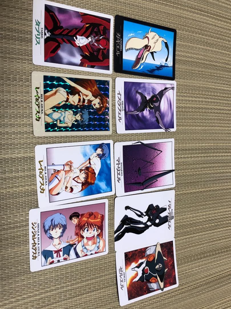 バンダイ 　新世紀エヴァンゲリオン カードダス 第1弾・第2弾　計69枚