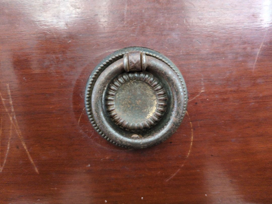 イギリスアンティーク ドレッサー シェルフ 鏡台 猫足