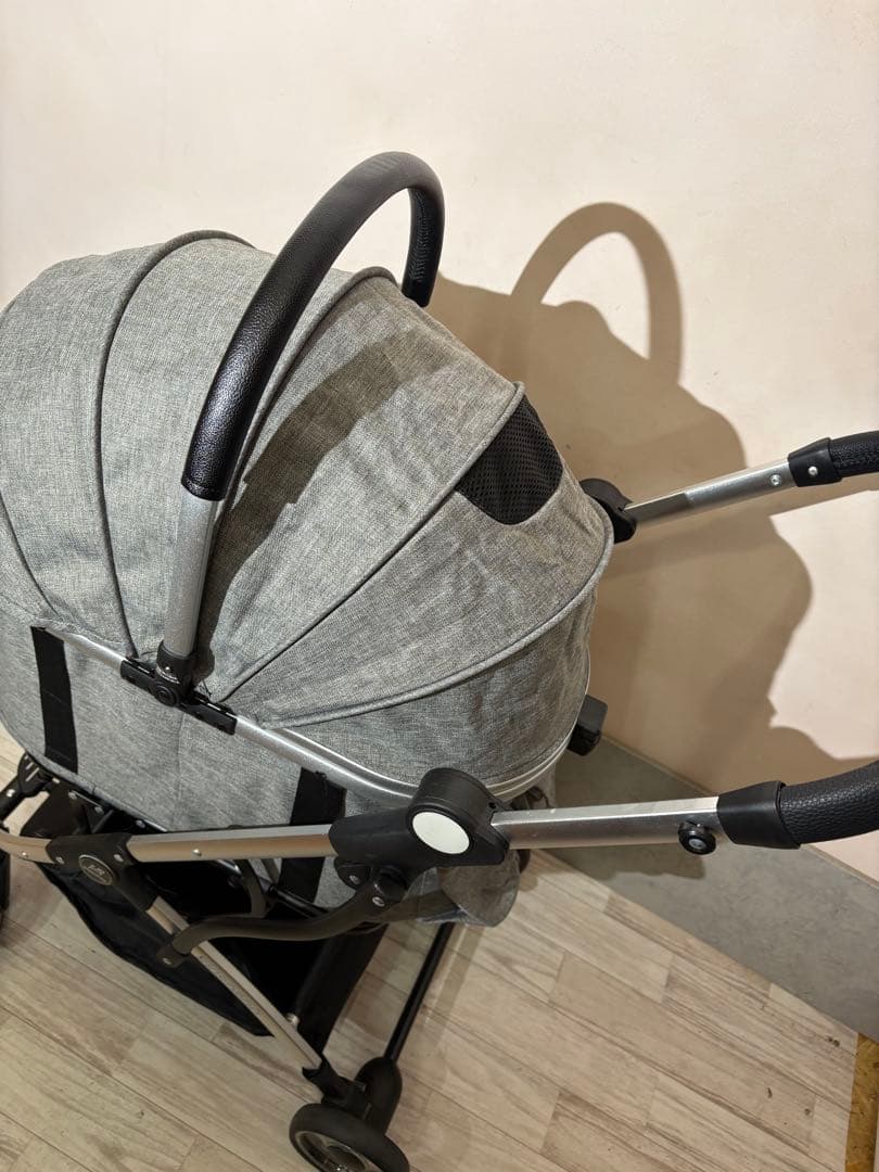 SKISOPGO ペットカート グレー