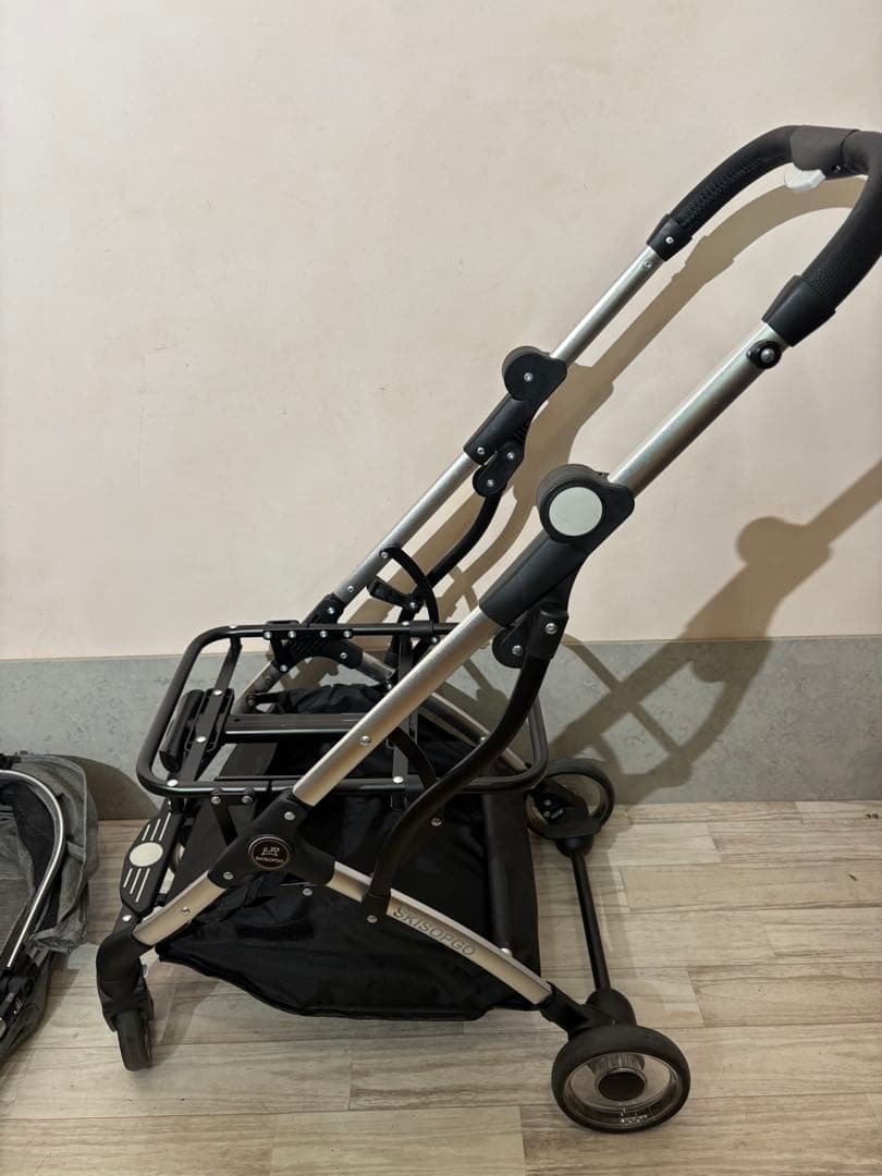 SKISOPGO ペットカート グレー