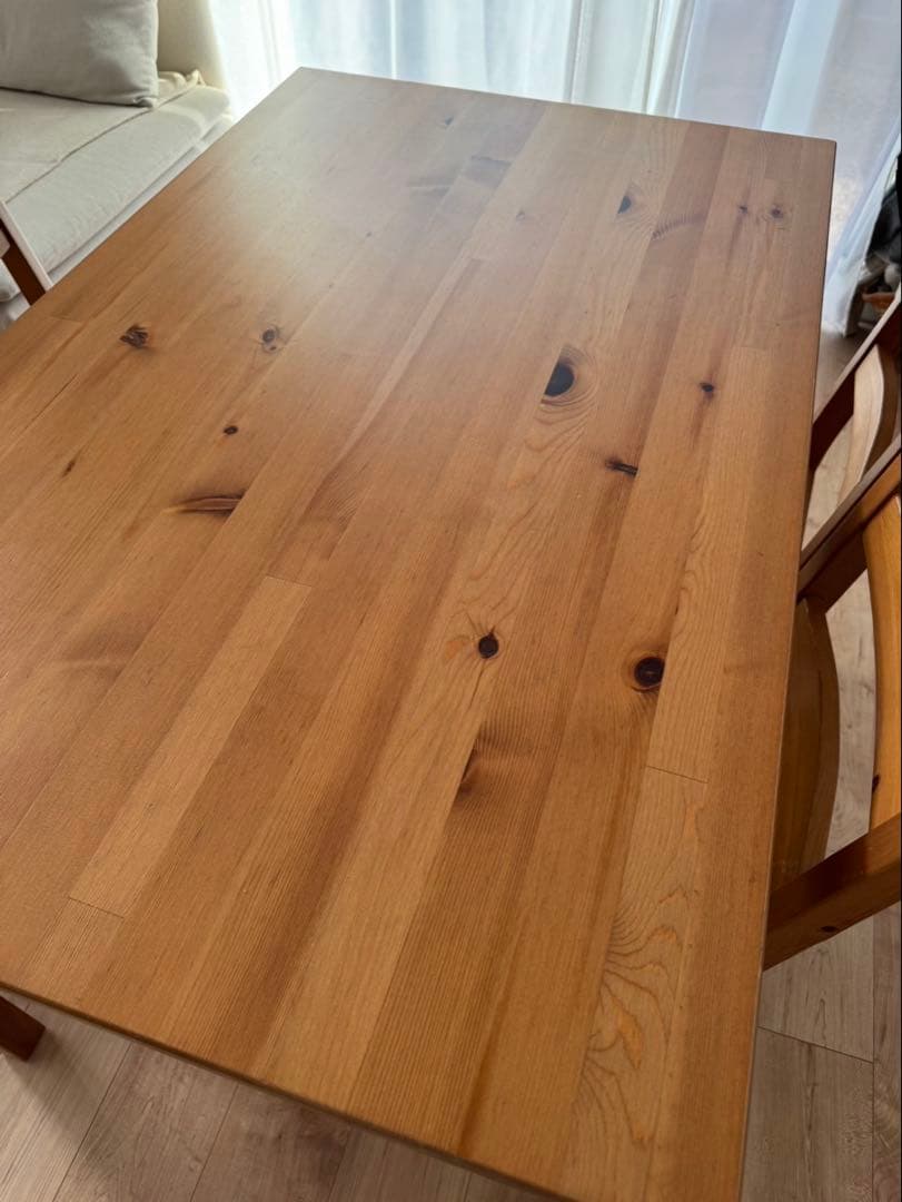 【引取り限定】IKEA JOKKMOKKヨックモック　テーブル&チェア4脚セット