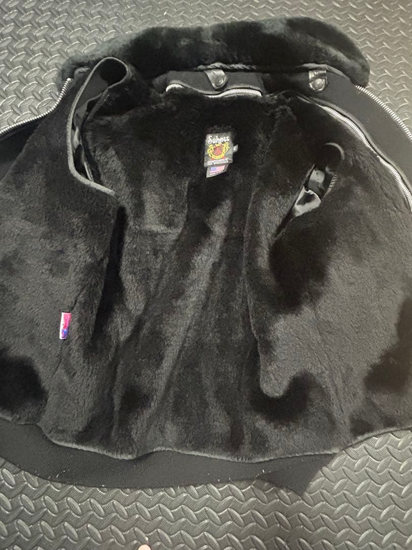 Schott ショット　G-1のウール牛革仕様　上野商会別注