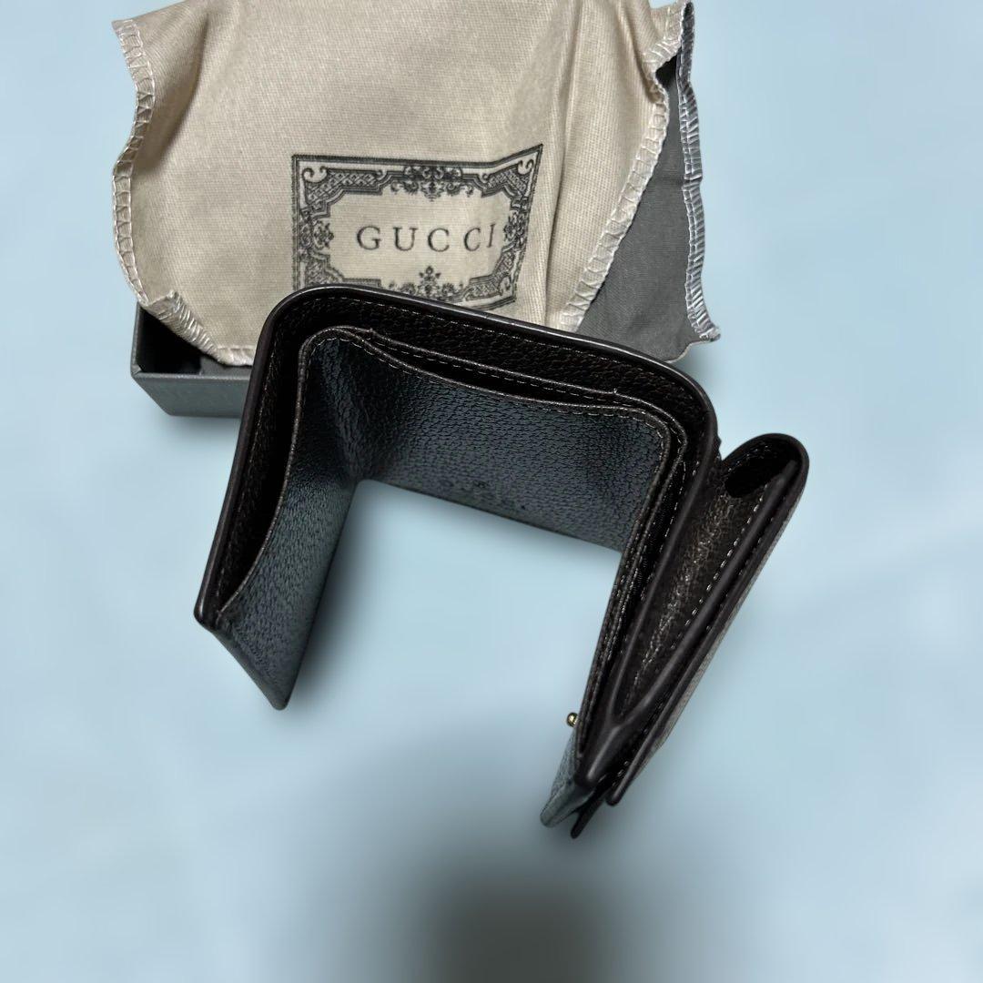 BALENCIAGA GGパターン 三つ折り財布