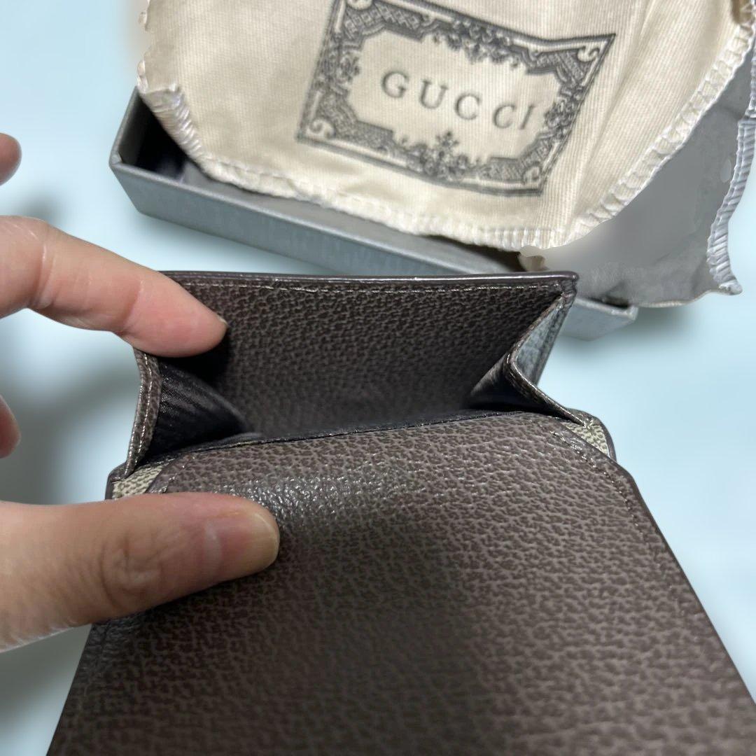 BALENCIAGA GGパターン 三つ折り財布