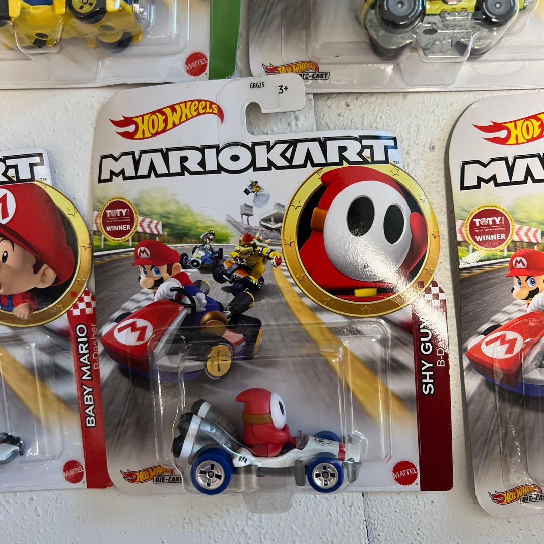 ホットウィール　マリオカート 7個セット