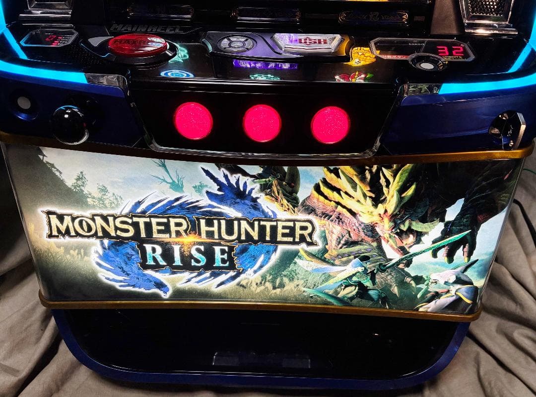 スマスロ モンスターハンターライズ☆遊技アダプタ取付済実機☆たのメル便送料無料