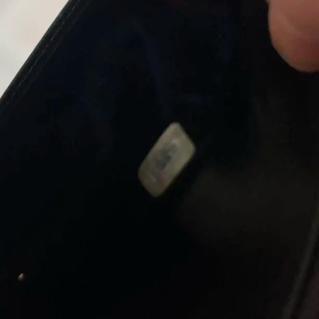 CHANEL シャネル　ラムスキン　ブラックレザー財布