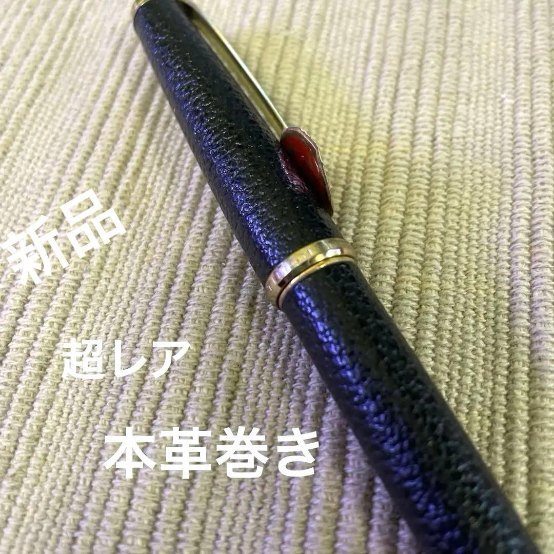 パイロット万年筆　本革製　コレクター　レトロ