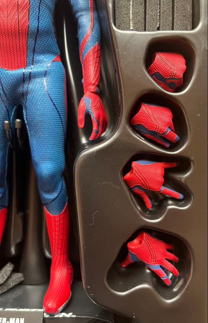 ホットトイズ アメイジング スパイダーマン 1/6 スケール フィギュア