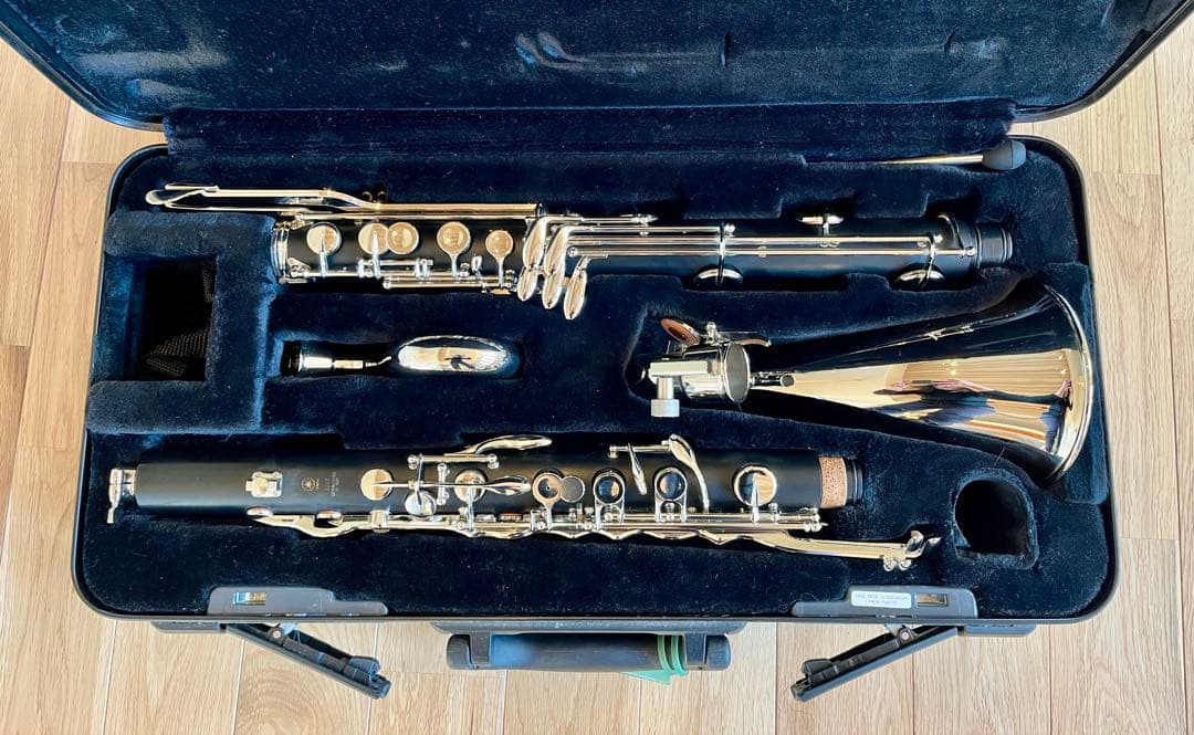 【中古品】YAMAHA YCL-221II B♭バスクラリネットケース付き