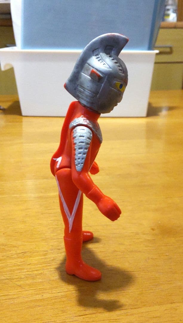 年始値下げ中　当時物　ウルトラセブン　ソフビ　ブルマァク　約14cm　　昭和