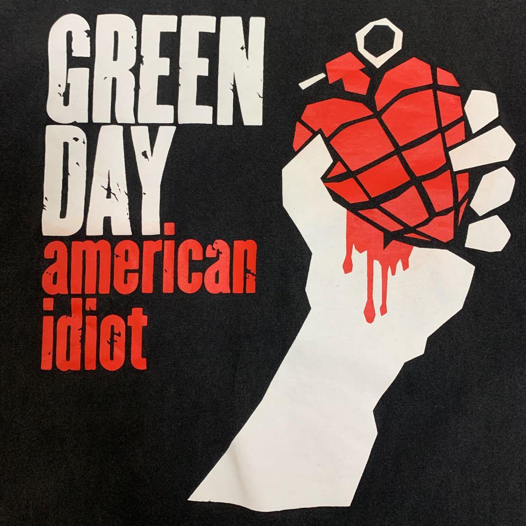 Green Day グリーンデイ american idiot バンドTシャツ