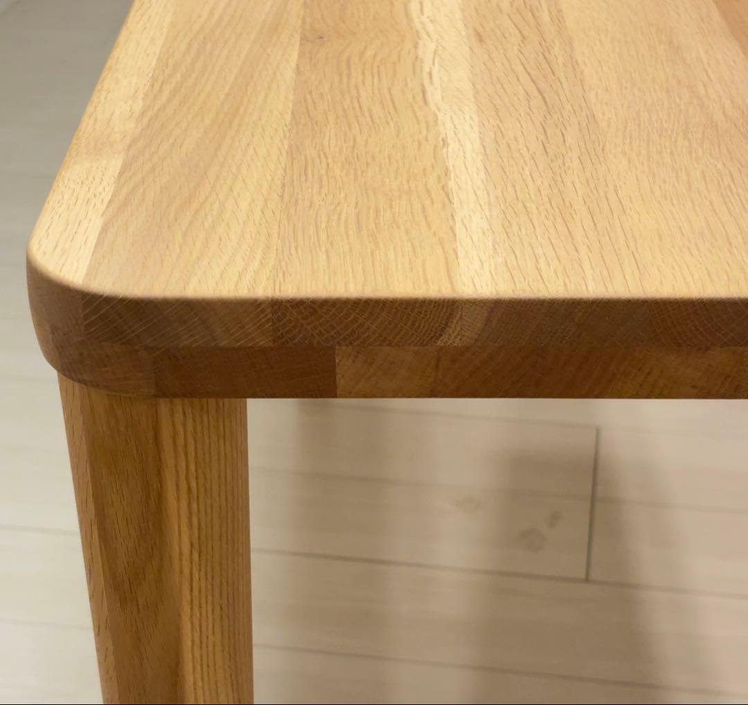 カリモク　オーク材(天然木) ダイニングテーブル 125×70×69