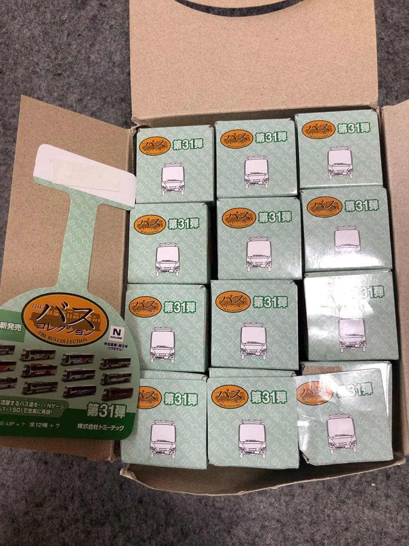 TOMY TEC バスコレクション 第31弾 バスセット 12台