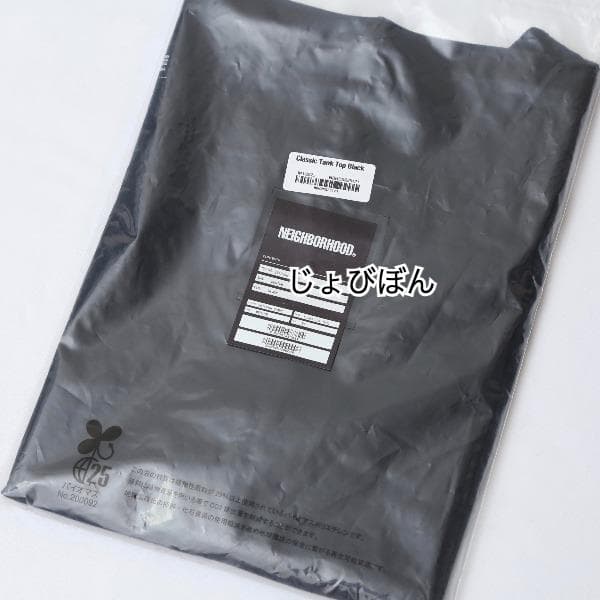 トップス 25SS NEIGHBORHOOD CLASSIC TANK TOP BLACK