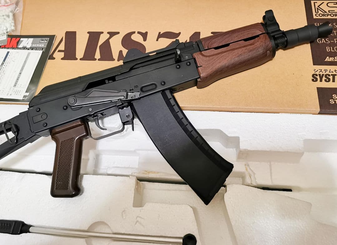 KSC AKS74U AK74 ガスブローバック システム7 ノーマル