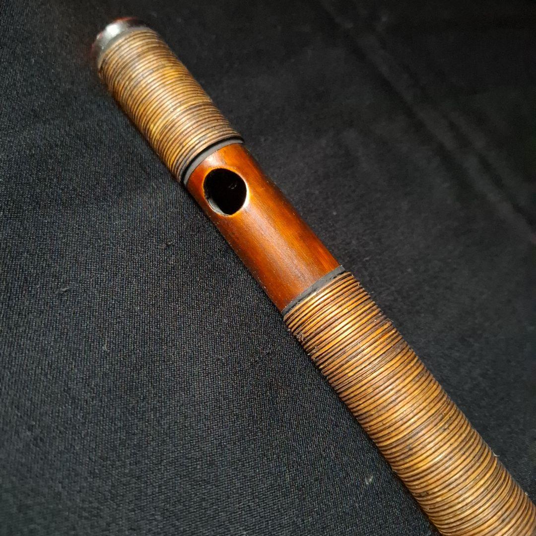 e*s様 篠笛 古典調　7穴　5本調子　天地胴藤巻き　超鐵仕様