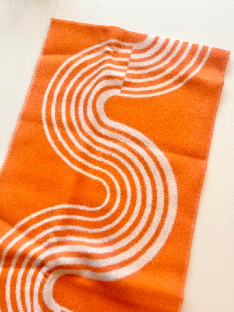 HERMES エルメス カシミヤ100% マフラー 極美品　箱付